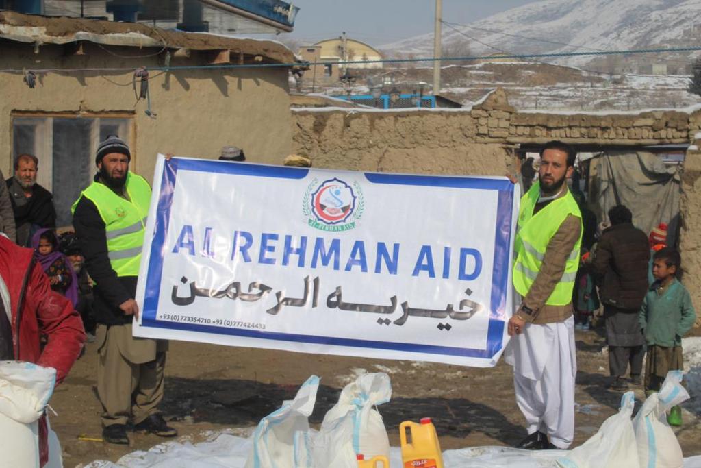 al Rehman aid help to poor people of afghanistan