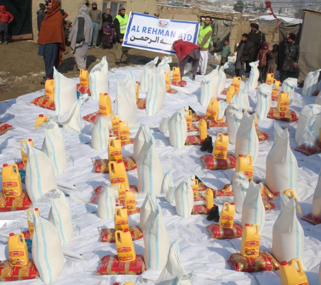 al rehman aid help to poor people of afghanistan